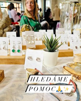 Hledáme výpomoc na stánek s indickými šperky! Tento víkend (v Ostravě) budeme součástí krásného jógového festivalu –...
